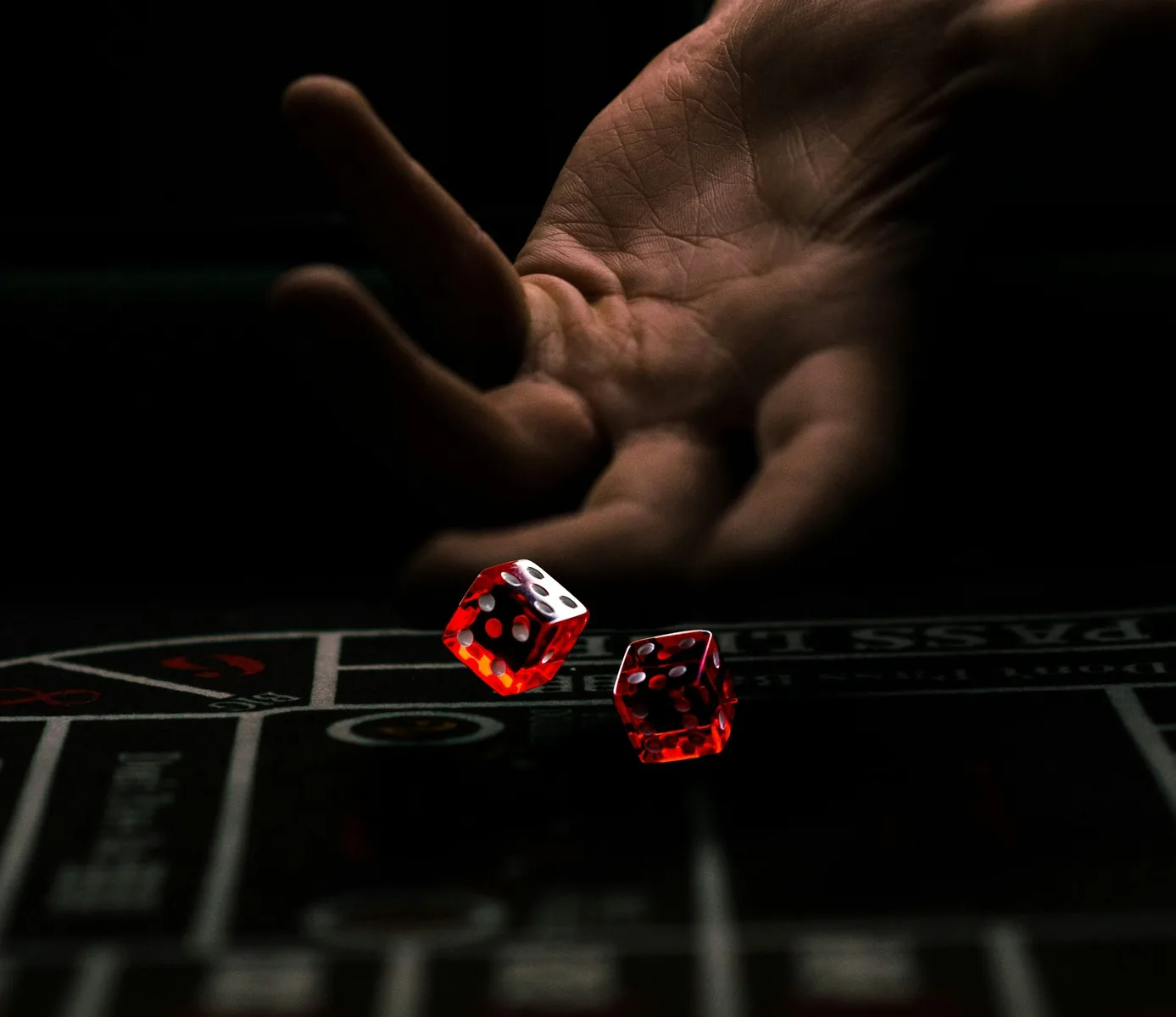 Dice ready for a tabletop game